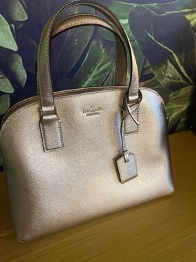 Kate Spade Satchel - Rose Gold - Like New!